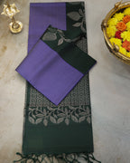 Kanchipuram Pure Soft Silk Saree with Micro Checks