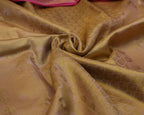 Kanchipuram Tissue Bridal Pure Silk Saree – Pastel Sea Green & Pink