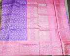 Kanchipuram Pure Silk Bridal Meena Kari Border Saree