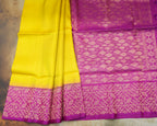 Golden Geometry Kanchipuram Soft Silk Saree
