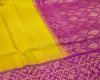 Golden Geometry Kanchipuram Soft Silk Saree