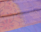 Soft Silk Pochampalli Lines Saree – Pastel Pink