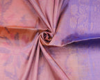 Soft Silk Pochampalli Lines Saree – Pastel Pink