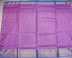 Lavender Kanchipuram Bridal Saree