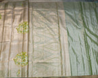 Kanchipuram Tissue Fancy Saree with Meenakari Floral Motifs